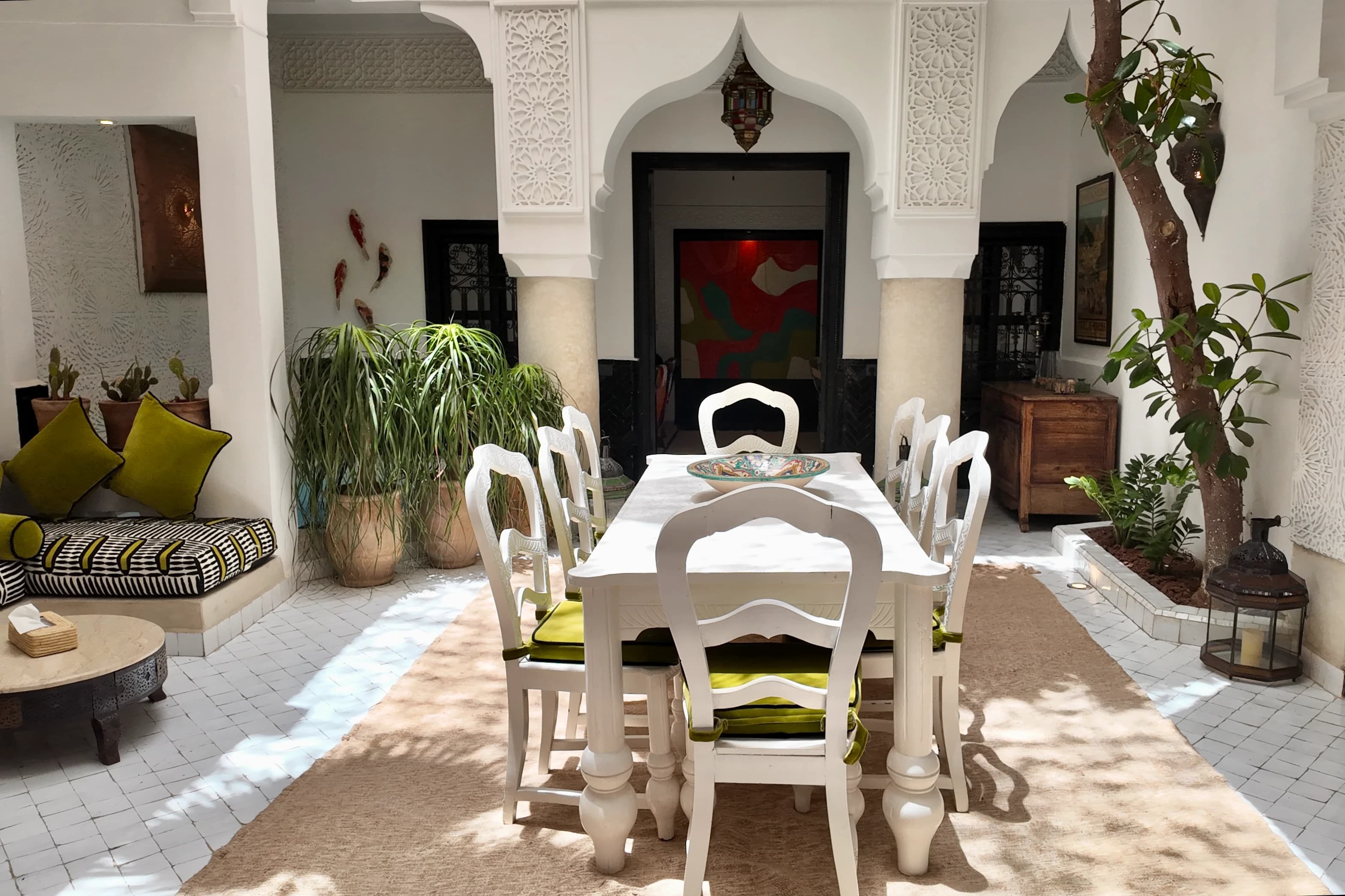 Dining area